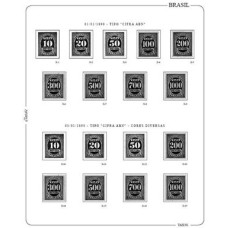 AA9002A-SUPLEMENTO ÁLBUM CLASSIC TAXAS DEVIDAS - 2 FUROS
