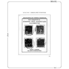 AA9009A-SUPLEMENTO ÁLBUM CLASSIC FOLHINHAS AUTORIZADAS - 2 FUROS