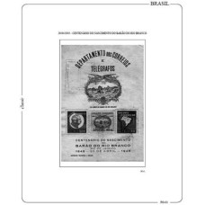 AA9010A-SUPLEMENTO ÁLBUM CLASSIC FOLHINHAS OFICIAIS - 2 FUROS