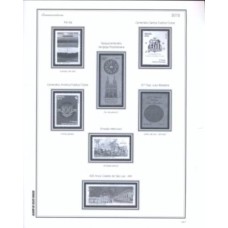 AB2012-ÁLBUM DE SELOS DO BRASIL - SUPLEMENTO 2012