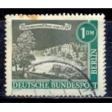 ABE0207U-SELO VISTAS DE BERLIN, 1DM - ALEMANHA BERLIN - 1962/63 - U