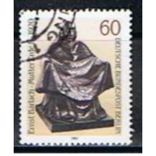 ABE0618U-SELO ESCULTURAS, 60P - ALEMANHA BERLIN - 1981 - U