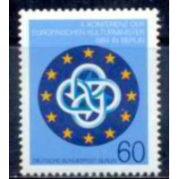 ABE0682M-SELO 4ª CONFERÊNCIA DOS MINISTROS EUROPEUS DA CULTURA - ALEMANHA BERLIN - 1984 - MINT ABE0682M-SELO 4ª CONFERÊNCIA DOS MINISTROS EUROPEUS DA CULTURA - ALEMANHA BERLIN - 1984 - MINT