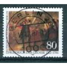 ABE0725U-SELO BICENTENÁRIO DA MORTE DE FREDERICO O GRANDE - ALEMANHA BERLIN - 1986 - U