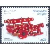 AÇO0591M-SELO SÉRIE EUROPA - BRINQUEDOS ANTIGOS - AÇORES - 2015 - MINT AÇO0591M-SELO SÉRIE EUROPA - BRINQUEDOS ANTIGOS - AÇORES - 2015 - MINT