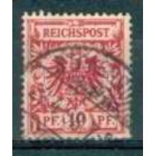ALE0047U-SELO 10P - ALEMANHA - 1899/1900 - U