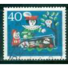 ALF0260U-SELO A SERVIÇO DA HUMANIDADE, 40P - ALEMANHA FEDERAL - 1962 - U