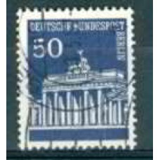 ALF0371U-SELO PORTÃO DE BRANDEBURGO, 50P - ALEMANHA FEDERAL - 1966/67 - U