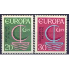 ALF0376M-SÉRIE EUROPA - ALEMANHA FEDERAL - 1966 - MINT