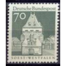 ALF0396N-SELO EDIFÍCIOS HISTÓRICOS, 70P - ALEMANHA FEDERAL - 1967/69 - N