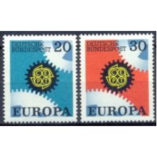 ALF0398M-SÉRIE EUROPA - ALEMANHA FEDERAL - 1967 - MINT