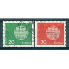 ALF0483U-SÉRIE EUROPA - ALEMANHA FEDERAL - 1970 - U