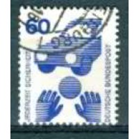 ALF0557U-SELO PREVENÇÃO DE ACIDENTES, 60P - ALEMANHA FEDERAL - 1971 - U ALF0557U-SELO PREVENÇÃO DE ACIDENTES, 60P - ALEMANHA FEDERAL - 1971 - U
