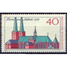 ALF0629M-SELO 800º ANIVERSÁRIO DA CATEDRAL DE LUBECK - ALEMANHA FEDERAL - 1973 - MINT