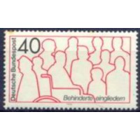 ALF0645M-SELO REABILITAÇÃO DOS DEFICIENTES - ALEMANHA FEDERAL - 1974 - MINT