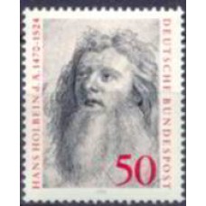 ALF0662M-SELO 450º ANIVERSÁRIO DA MORTE DO PINTOR HANS HOLBEIN - ALEMANHA FEDERAL - 1974 - MINT
