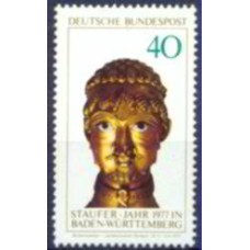 ALF0780M-SELO ANO DOS HOHENSTAUFEN - ALEMANHA FEDERAL - 1977 - MINT