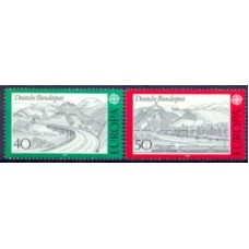 ALF0781M-SÉRIE EUROPA - PAISAGENS - ALEMANHA FEDERAL - 1977 - MINT