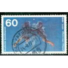 ALF0787U-SELO BICENTENÁRIO DE NASCIMENTO DO PINTOR E GRAVADOR PHILIPP OTTO RUNGE - ALEMANHA FEDERAL - 1977 - U