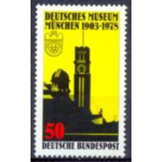 ALF0810M-SELO 75º ANIVERSÁRIO DO DEUTSCHES MUSEUM - ALEMANHA FEDERAL - 1978 - MINT