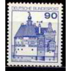 ALF0835M-SELO CASTELOS, 90P - ALEMANHA FEDERAL - 1978 - MINT