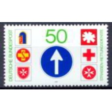 ALF0847M-SELO SERVIÇO DE RESGATE RODOVIÁRIO - ALEMANHA FEDERAL - 1979 - MINT