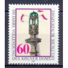 ALF0910M-SELO CENTENÁRIO DA CONCLUSÃO DA CATEDRAL DE COLONIA - ALEMANHA FEDERAL - 1980 - MINT