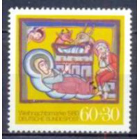 ALF0912M-SELO NATAL - ALEMANHA FEDERAL - 1980 - MINT ALF0912M-SELO NATAL - ALEMANHA FEDERAL - 1980 - MINT