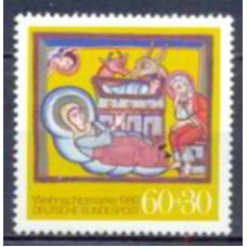 ALF0912M-SELO NATAL - ALEMANHA FEDERAL - 1980 - MINT