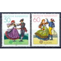ALF0928M-SÉRIE EUROPA - FOLCLORE - ALEMANHA FEDERAL - 1981 - MINT
