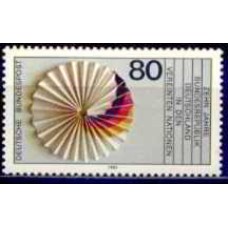 ALF1017M-SELO 10º ANIVERSÁRIO DA ENTRADA DA ALEMANHA FEDERAL NAS NAÇÕES UNIDAS - ALEMANHA FEDERAL - 1983 - MINT
