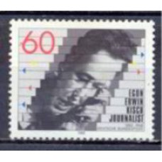 ALF1078N-SELO CENTENÁRIO DE NASCIMENTO DO JORNALISTA EGON ERWIN KISCH - ALEMANHA FEDERAL - 1985 - N