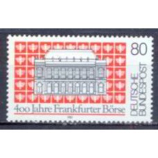 ALF1089M-SELO 400º ANIVERSÁRIO DA BOLSA DE FRANKFURT - ALEMANHA FEDERAL - 1985 - MINT