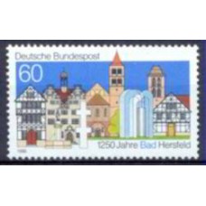 ALF1103M-SELO 1250º ANIVERSÁRIO DE BAD HERSFELD - ALEMANHA FEDERAL - 1986 - MINT