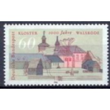 ALF1112N-SELO MILÊNIO DA CIDADE E DO MONASTÉRIO DE WALSRODE - ALEMANHA FEDERAL - 1986 - N