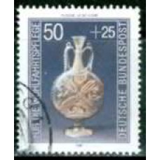 ALF1129UA-SELO PRÓ BENEFICÊNCIA - VASOS ANTIGOS DO MUSEU DE COLÔNIA, 50P - ALEMANHA FEDERAL - 1986 - U
