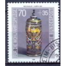 ALF1131U-SELO PRÓ BENEFICÊNCIA - VASOS ANTIGOS DO MUSEU DE COLÔNIA, 70P - ALEMANHA FEDERAL - 1986 - U