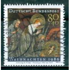 ALF1135U-SELO NATAL - ALEMANHA FEDERAL - 1986 - U