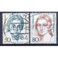 ALF1136U-SÉRIE MULHERES DA HISTÓRIA ALEMÃ - ALEMANHA FEDERAL - 1986 - U