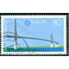 ALF1154U-SELO SÉRIE EUROPA - ARQUITETURA MODERNA, 80P - ALEMANHA FEDERAL - 1987 - U