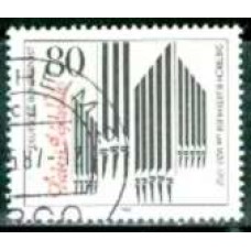 ALF1155U-SELO 350º ANIVERSÁRIO DE NASCIMENTO DO COMPOSITOR E ORGANISTA DIETRICH BUXTEHUDE - ALEMANHA FEDERAL - 1987 - U