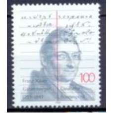 ALF1255M-SELO BICENTENÁRIO DO NASCIMENTO DE FRANZ XAVER GABELSBERGER - ALEMANHA FEDERAL - 1989 - MINT