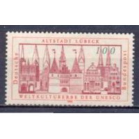 ALF1279M-SELO CIDADE VELHA DE LUBECK, PATRIMÔNIO MUNDIAL UNESCO - ALEMANHA FEDERAL - 1990 - MINT ALF1279M-SELO CIDADE VELHA DE LUBECK, PATRIMÔNIO MUNDIAL UNESCO - ALEMANHA FEDERAL - 1990 - MINT