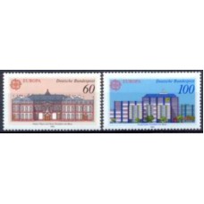 ALF1293N-SÉRIE EUROPA - EDIFÍCIOS POSTAIS - ALEMANHA FEDERAL - 1990 - N