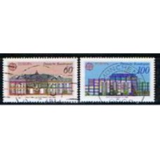 ALF1293U-SÉRIE EUROPA - EDIFÍCIOS POSTAIS - ALEMANHA FEDERAL - 1990 - U