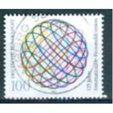 ALF1296U-SELO 125º ANIVERSÁRIO DA UNIÃO INTERNACIONAL DE TELECOMUNICAÇÕES - ALEMANHA FEDERAL - 1990 - U