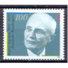 ALF1326M-SELO CENTENÁRIO DO NASCIMENTO DE WALTER EUCKEN - ALEMANHA FEDERAL - 1991 - MINT