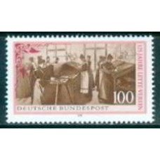 ALF1353M-SELO 125º ANIVERSÁRIO DA ASSOCIAÇÃO LETTE - ALEMANHA FEDERAL - 1991 - MINT