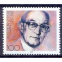 ALF1416M-SELO CENTENÁRIO DE NASCIMENTO DO TEÓLOGO PROTESTANTE MARTIN NIEMOLLER - ALEMANHA FEDERAL - 1992 - MINT