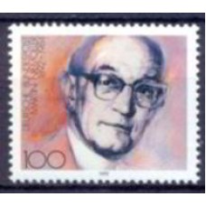 ALF1416M-SELO CENTENÁRIO DE NASCIMENTO DO TEÓLOGO PROTESTANTE MARTIN NIEMOLLER - ALEMANHA FEDERAL - 1992 - MINT